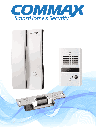 COMMAX PAQDP2SGYS - Paquete de interfon para audioportero / Frente de calle DP2G / Contrachapa electrica