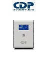 CDP R-Smart2010 - UPS de 2000VA / 1200W con pantalla LCD, 10 terminales de salida: 5 con respaldo y AVR, y 5 con supresión de picos.