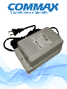 COMMAX RF2A - Fuente de alimentación 24V DC 1A distribuidores de piso y edificio de la línea departamental de videoporteros Modum y de audio #Audiogate/ #Modum