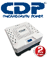 CDP RAVR1808 - Regulador para equipos electrónicos de alto consumo / 1800VA / 1000W / 8 Tomas con protección 