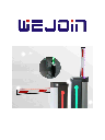 WEJOIN WJLBM3R - Brazo  LED derecho de 3 metros / Compatible con barrera  LED derecha TVB347011 