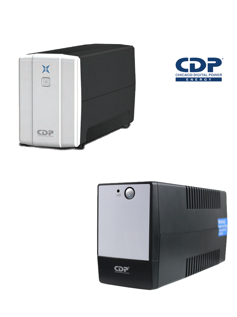 [CDP084049] CDP RUPR508 - UPS / 500 Va / 250W / 4 Terminales de salida / 4 Con respaldo / Auto reseteo / Incluye batería de 12V 4.5 AH Libre de mantenimiento