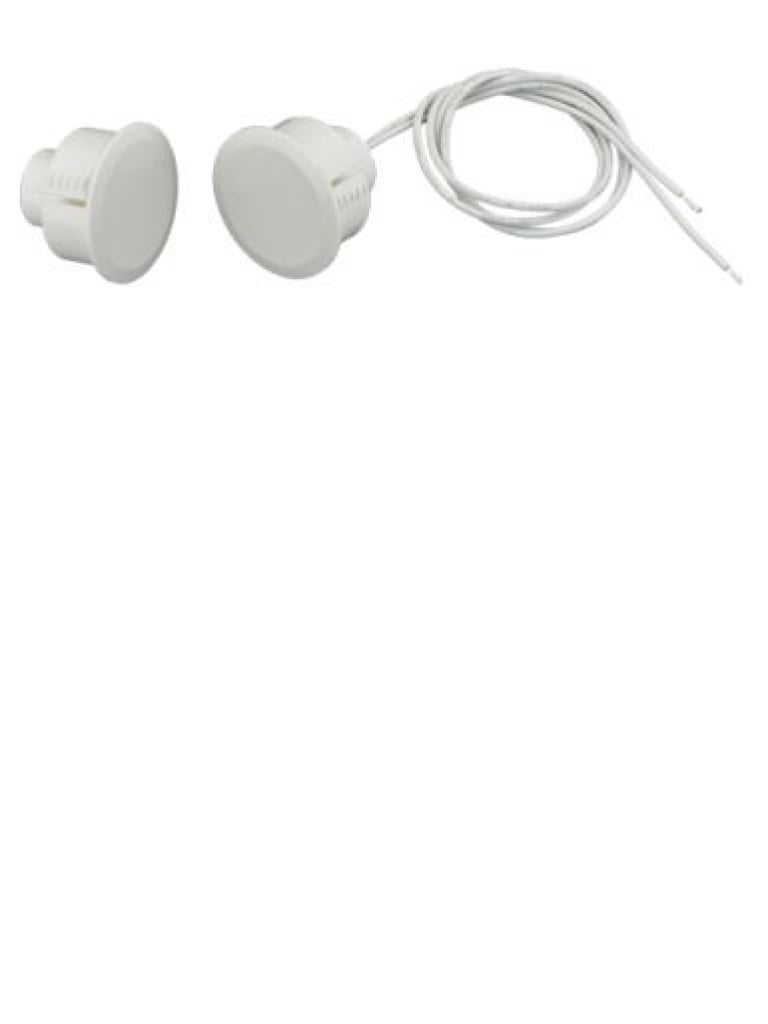 [RBM109105] BOSCH I_ISNCSD70W - Paquete de 10 contacto magnetico compacto color blanco con iman /  Compatible con paneles BOSCH / RISCO / DSC / IHORN .