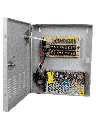 SAXXON PSU1210D9 - Fuente de Poder de 12 vcd/ 10 Amperes/ Para 9 Camaras/ 1.1 Amper por Canal/ Protección contra Sobrecargas/ Certificación UL/ 