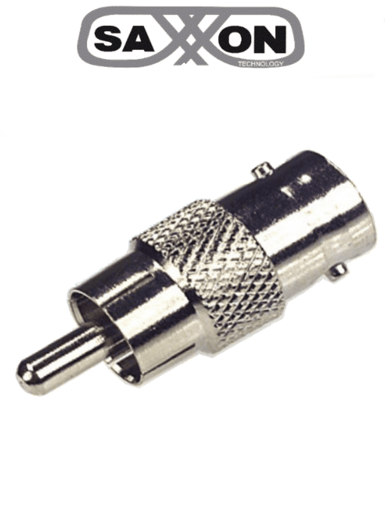 [TVC047010] SAXXON PSUBR02 - Bolsa de 10 Conectores BNC Hembra a RCA Macho/ 