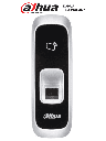 DAHUA ASR1102A - Lectora de Huellas y Tarjetas MIFARE/ 13.56MHz/ 3,000 Huellas/ Tiempo de Respuesta <1.5 s/ Conexión RS-485 a Paneles Dahua/ Indicador de Luz y Sonido/ Luz de Fondo Azul/ 