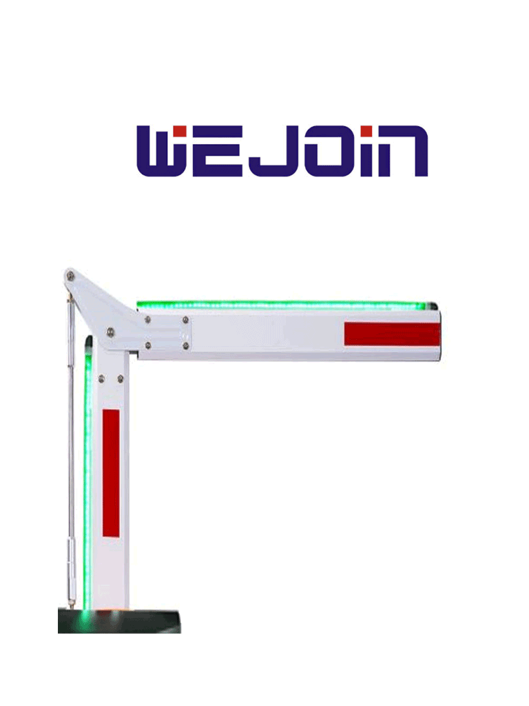 WEJOIN WJ90LBM3L - Brazo articulado  LED / 3 Metros / 90 Grados / Compatible con barrera  LED izquierda / Derecha 