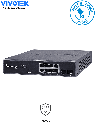 VIVOTEK AW-GEV-104B-130 - Switch  Gigabit  PoE 8 puertos GE / 2 Puertos GE SFP / 130W Totales / WEB Smart / 30W Por puerto / VIVOCAM/ 