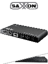 SAXXON LKV314V20- Divisor de Video HDMI/ 1 Entrada y 4 Salidas/ Soporta Resoluciones de Hasta 4k & 2k @ 60Hz/ Compatible con HDMI2.0 y HDCP2.0/ Soporta HDMI 3D