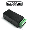 SAXXON PSU2412A2 - Convertidor de energia/ Corriente Alterna a Corriente Directa/ Voltaje de entrada 20V CA a 30V CA/ Voltaje de Salida 12V CD/ / 2 Ampere / Recomendable para alimentacion de camaras CCTV a larga distancia