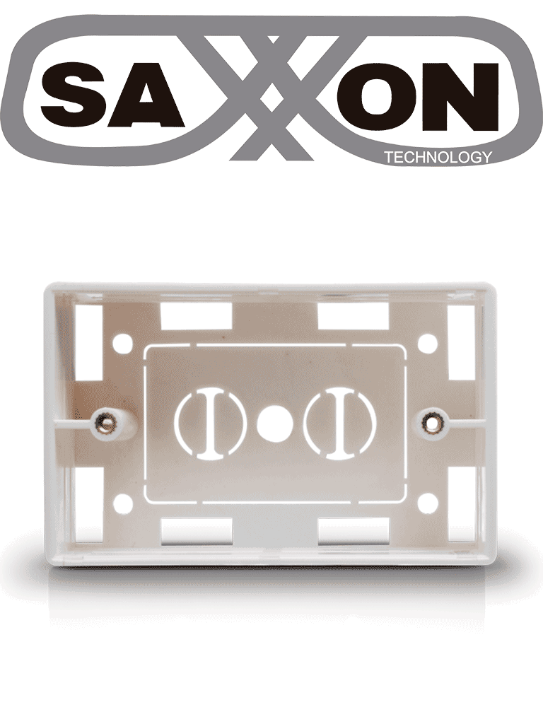 [TCE339075] SAXXON A164B - Caja para placa de pared / Usos multiples / Color blanco