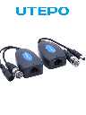 UTEPO UTP101PVHD12 - Par de Transceptores 4k para Video y Energía/ Con Entradas RJ45/ 4k Hasta 150 Metros con CVI/ 4 y 2 Megapixeles hasta 250 Metros/ 