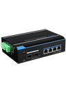 UTEPO UTP7304GEPOE - Switch industrial  Gigabit  PoE administrable / L2 / 4 Puertos  PoE  Gigabit / 2 Puertos SFP  Gigabit /  802.3af&AT / Fast RING /  PoE 150  Watts / 