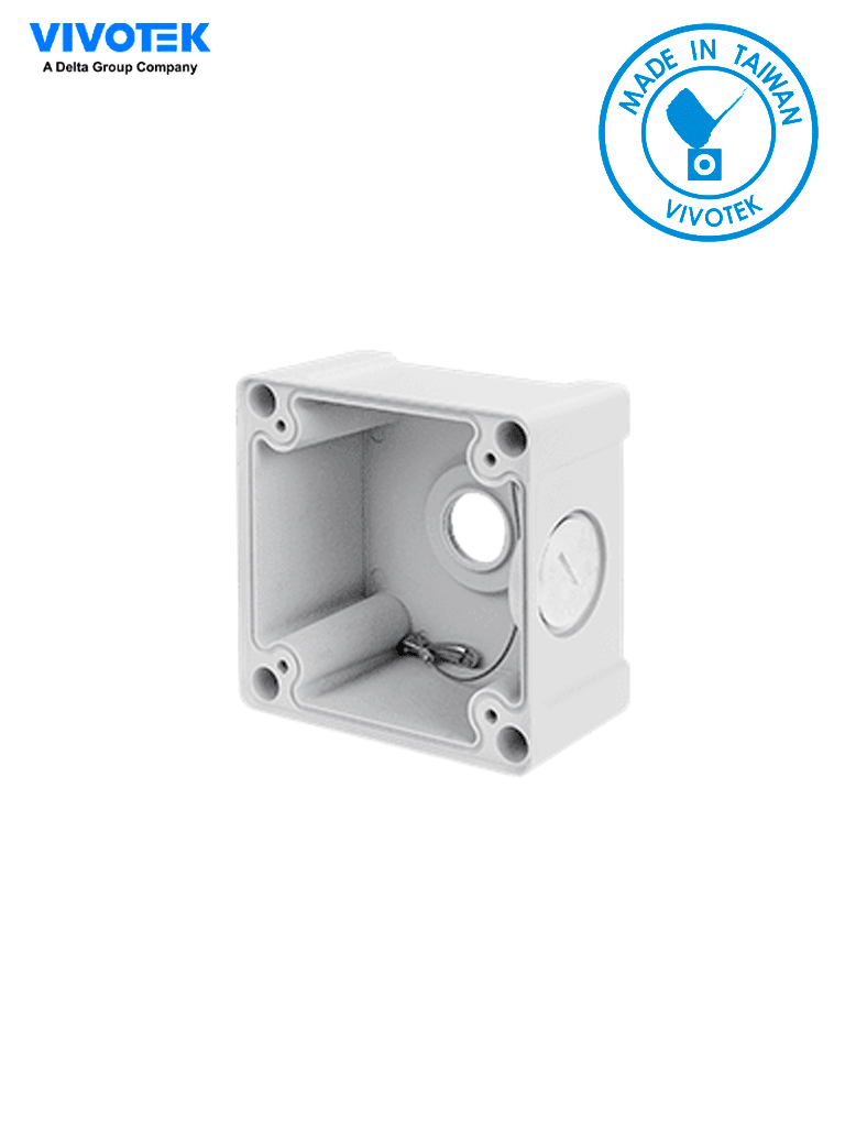 [VIV124006] VIVOTEK AM-719_V01 - Caja de conexiones para exterior, compatible con montaje en pared o cualquier superficie plana