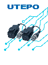 UTEPO UTP101PHD6 - Par de Transceptores Pasivos 4k (Video Baluns)/ Boton Push Superior para Facil Instalación/ Diseño de Empalmes Ordenados/ 4k Hasta 150 Metros en CVI/ 4 Megapíxeles a 200 Metros/ 1080p Hasta 250 Metros/ Soporta HDCVI/HDTVI/AHD y CVBS/