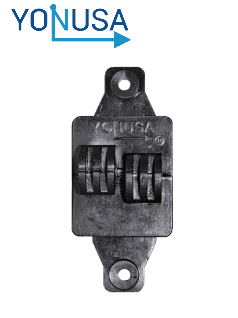 Aislador de Paso para cercos eléctricos, resistente al clima extremo.