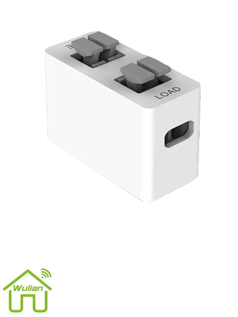 WULIAN AMP - Amplificador de carga inteligente / Para Switchs inteligentes con cargas menores a 15  Watts (focos  LED o de bajo consumo)