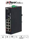 DAHUA PFS3110-8ET-96 - Switch PoE de 10 Puertos/ 8 Puertos PoE/ 1 Puerto SFP de 1000 Mbps/ 1 Puerto Puerto RJ45 10/100/1000/ 96 Watts Totales/  Soporta PoE Watchdog/ Switching 7.6 Gbps/ Tasa de Reenvio de Paquetes de 4.17 Mbps/ 