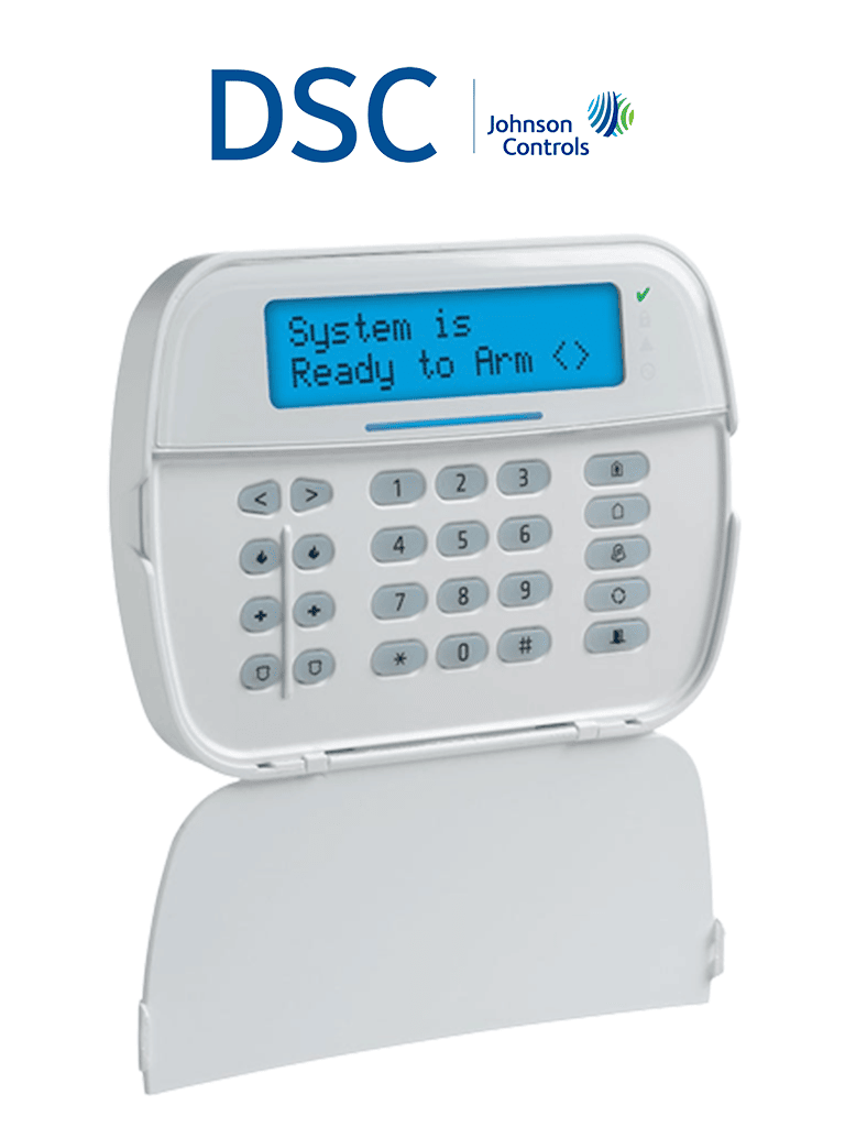 DSC HS2LCDN - Teclado Cableado LCD Alfanumérico de 32 caracteres admite 128 zonas compatible con NEO  