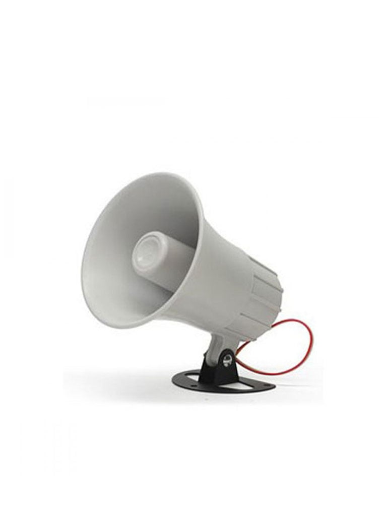 DSC SD20W - Sirena Cableada para Exterior 12 VCD 20W 2 tonos 110 dB #PLANDEBENEFICIOS