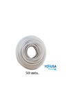 YONUSA CDA50 - Bobina de cable bujía con doble aislado de 50 mts para uso en cercas eléctricas con energizadores Yonusa/ calibre 22 AWG especial indicado para soportar de 10,000 a 12,000 V