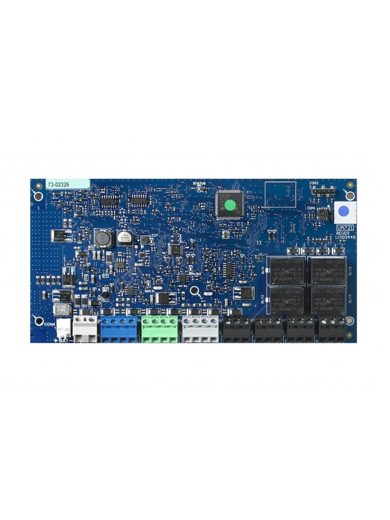 DSC HSM3204CXPCB - Módulo Fuente Supervisada 2A con 4 salidas programables PGM  de alta corriente y Extensor de Bus  compatible con Power Series PRO 