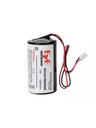 DSC-BATT13036V- Bateria De Litio 3.6 Vcd. 13.0 Ah. Para Sirena PG9901/PG9911 