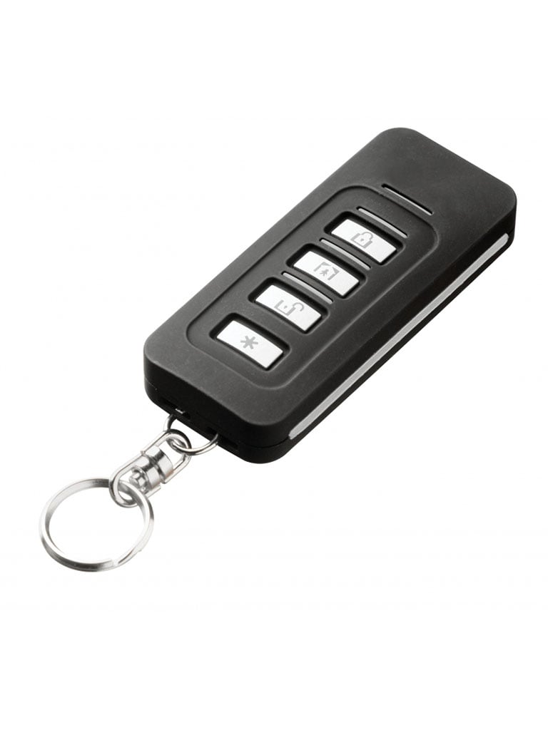 DSC PG9929 - Llavero de 4 botones programables inalámbrico  Power G  Slimline compatible con NEO, PRO, Qolsys e IoTega  