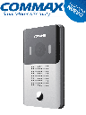 COMMAX DRC4Y - Frente de calle compatible con monitores Commax por conexión a 4 hilos, alimentación desde monitor, cuenta con funcion de apertura de puerta, Luz LED, soporta cubierta cmx2260001 