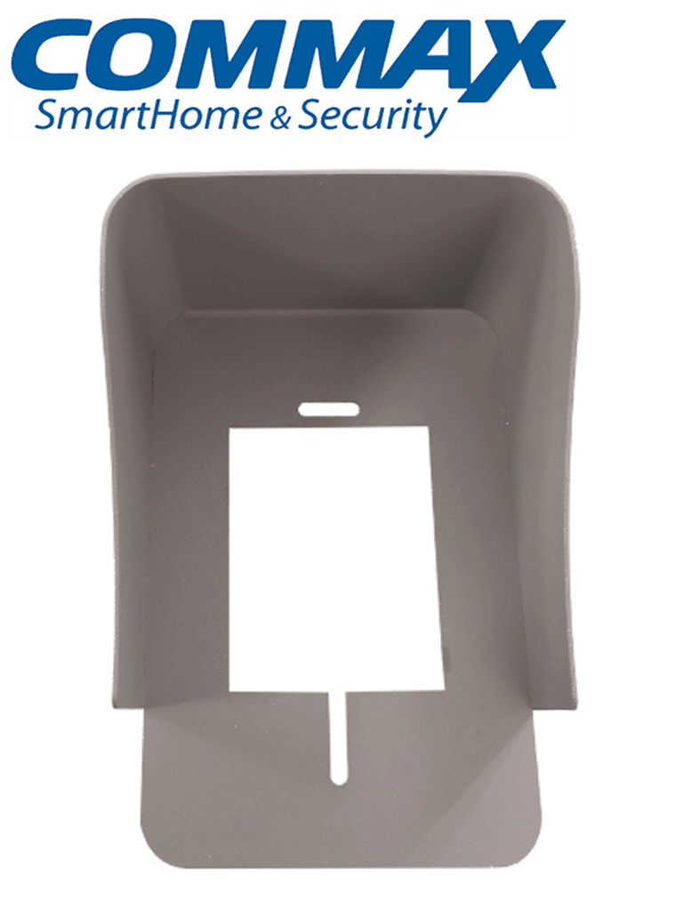 [CMX2260001] COMMAX RSDRC41CS - Cubierta metálica de protección contra el sol y lluvia, compatible con frentes de calle DRC4Y y DRC40K 
