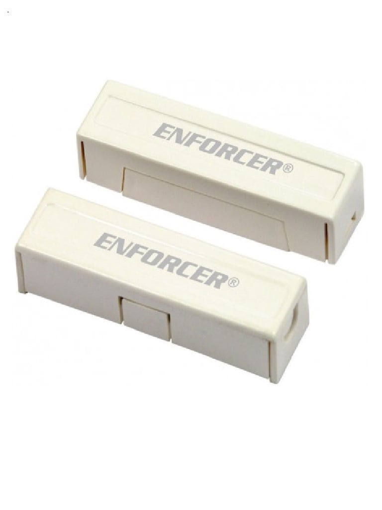 Seco-Larm SM433TQW - Contacto magnetico BLANCO de sobreponer 1-1/4" (31mm) Gap Compatible paneles DSC / RISCO / BOSCH  #CER 