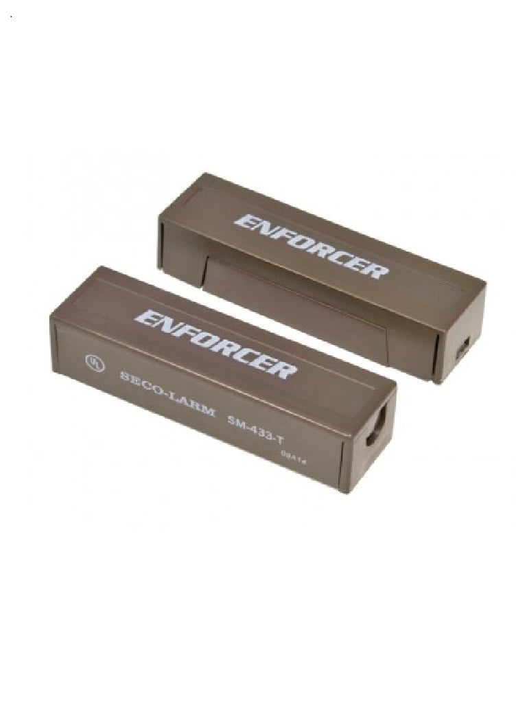 Seco-Larm SM433TQB - Contacto magnetico CAFE de sobreponer 1-1/4" (31mm) Gap Compatible paneles DSC / RISCO / BOSCH #cer