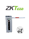 ZKTECO CMP200 - Barrera Vehicular de doble dirección Izq o Der/ Brazo Telescópico de 2.6 hasta 4.5 metros / 3 Seg. / Gabinete con Luz Led Indicador de estado / Sistema Inteligente anti-impacto/ Incluye 2 controles remotos