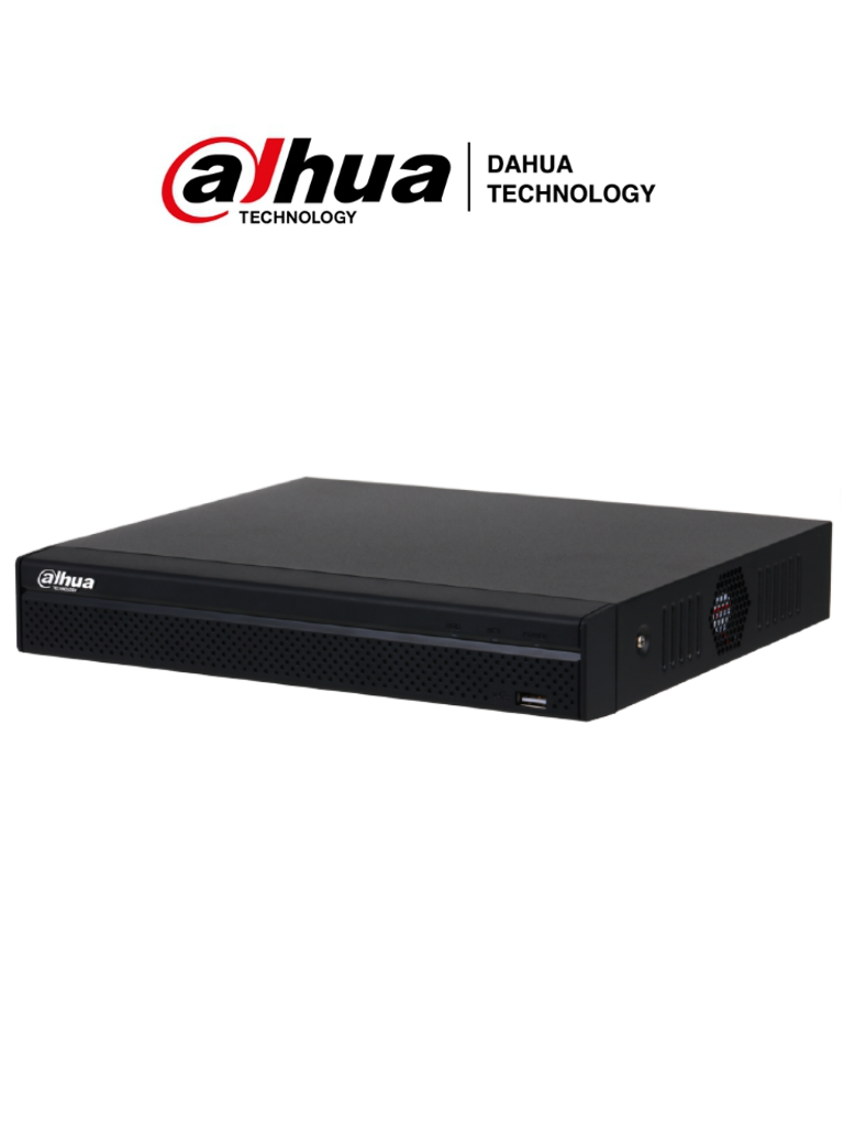 DAHUA NVR1108HS-8P-S3/H - NVR de 8 Megapixeles/ 4k/ 8 Canales IP/ 8 Puertos PoE/ Smart H.265+/  Rendimiento de 80 Mbps/ Salida de Video HDMI&VGA/ 1 Bahía de Disco Duro de Hasta 8TB/ Soporta Cámaras con Protocolo Onvif & RTSP/