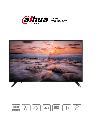 DAHUA LM43-F200 - Pantalla de 43 pulgadas/ Profesional para CCTV/ FHD/ Ideal para trabajar 24/7/  VGA/ HDMI/ Altavoces Integrados/ Brillo de 330 CD/ 8MS/ #SMBMonitoreo #ProAccesorios