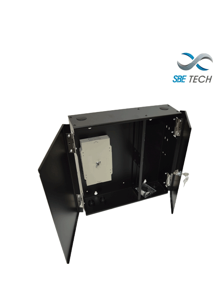 SBETECH SBE-LFO12/24- Distribuidor de Fibra Optica hasta 24 coples