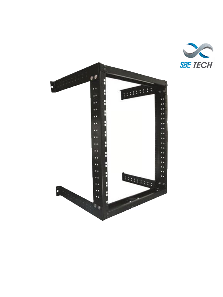 SBETECH SBE-RP1915UR - Rack de Pared 15 UR 19" (48.26 cm) de ancho x 15 UR  (66.75 cm ) de alto x 17"  (43.18 cm) de profundidad