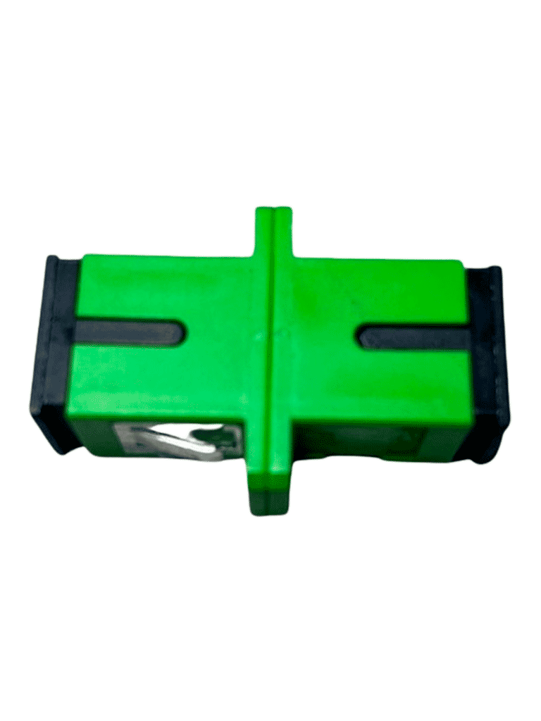 [SBT1920012] SBE TECH SBE-ADAPSCAPC-S - Adaptador simplex de SC/APC a SC/APC Monomodo/Verde con orejas