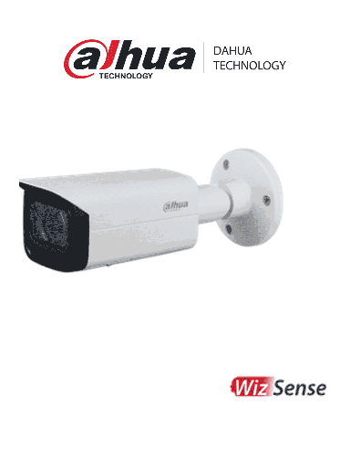 DAHUA IPC-HFW3241TN-ZAS-27135 - Cámara IP Bullet Resolución de 2 MP/ Lente Mot. 2.7 a 13.5mm/ ∢ 108°-28°/ IR 60 mts/ IA WizSense/ SMD/ Protección Perimetral/ Starlight/ PoE/ WDR/ H.265+/ IP67/ IK10/ E&S Alarma/ E&S Audio