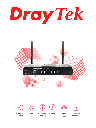 DRAYTEK VIGOR2927AC- Ruteador Inalambrico Multi WAN/ 1 Puertos WAN GE RJ45/ 1 Puerto intercambiable LAN & WAN/ 5 Puertos LAN GE/ 50 VPN/ 2 Puertos  USB/ WiFi AC Hasta 1733 Mbps 