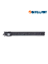 INTELLINET 713955- Barra PDU / 12 cont. / Gabinetes y Racks, / Vertical / Interruptor doble / Conta cortos circuitos