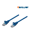 INTELLINET 342605 - Cable patch / CAT 6 / 3.0 metros (10.0Ft) / UTP Azul / Patch cord