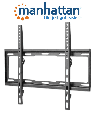 MANHATTAN 460934 - Soporte de Pared Para Pantalla de 32 a 55 Pulgadas/ 40 Kg de Carga/ Fijo/ Fabricado en Acero/ VESA 200/ 300/ 400x200/ 400
