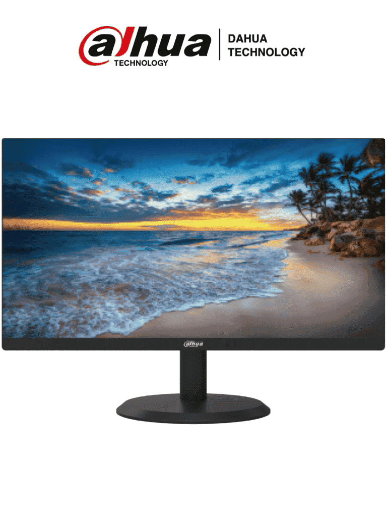 DAHUA DHI-LM22-H200 - Monitor de 22 Pulgadas Ultra Delgado/ Housing Metalico/ Full HD/ Angulo de Visualización de 178 Grados/ HDMI&VGA/ Diseño de Micro Bisel/ Especial para Videovigilancia 24/7/ Resolución 1920×1080/ Certificaciones CE/FCC/
