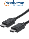 MANHATTAN 353274 - Cable HDMI de Alta Velocidad de 7.5 Metros/ Resolución 1080/HDMI Macho a Macho/ Soporta Canal de Retorno de Audio (ARC)