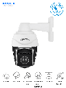 VIVOTEK SD9384-EHL - Cámara IP PTZ Exterior 5 Megapixeles, 30x Zoom Óptico, Smart IR 200mts, Protección Nema4X, IP66, IK10, EIS, WDR Pro, Smart Tracking, Ciberseguridad Trend Micro, Camera Link,NDAA, ONVIF, Deep Search