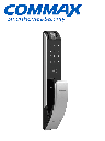 COMMAX CDL210R - Cerradura biométrica inteligente con apertura por medio de diferentes validaciones como huella, PIN o tarjeta mifare/ Soporta hasta 100 usuarios/ requiere baterías AA/ Incluye 2 llaves mecánicas y llaveros RFID