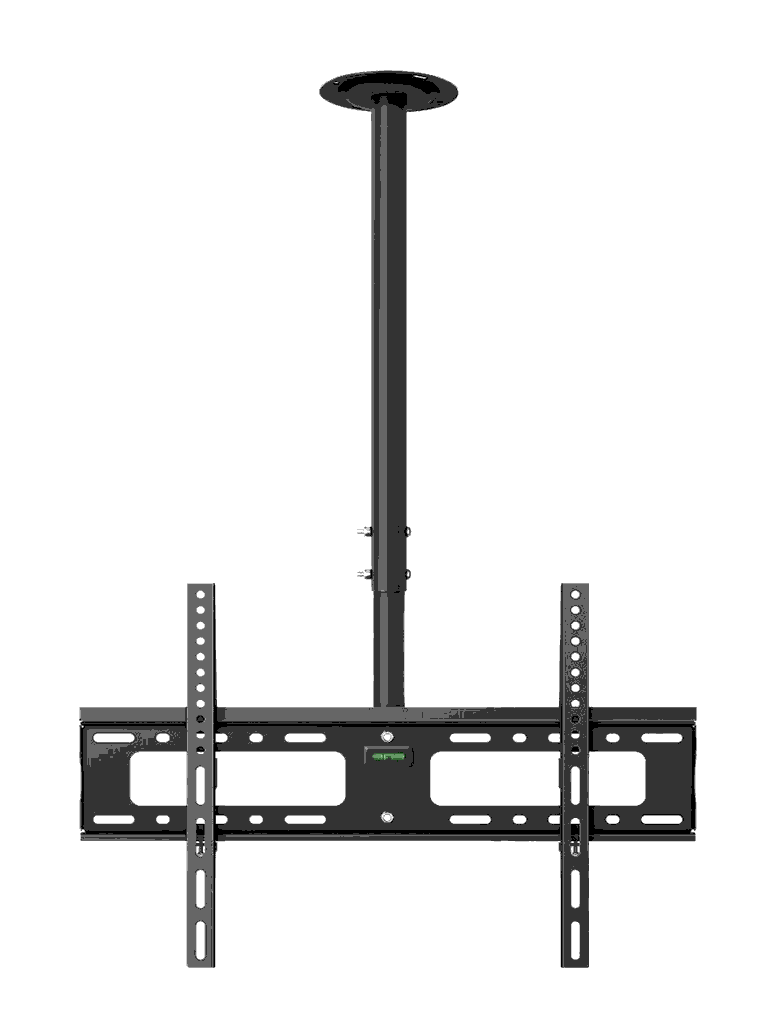 STEREN STV065 - Soporte de Techo para Pantallas y Monitores de 32 a 83 Pulgadas/ 50Kg de Carga/ 4 Puntos para Ajuste de Altura/ Ajuste de Inclinación/ VESA 300/ 400x300/ 500x400/ 600x400/
