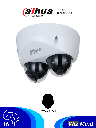 DAHUA IPC-HDBW5441F-AS-E2 - Cámara IP Domo Doble Sensor Resolución de 4 MP/ Lente 2.8 mm/ ∢ 95°/ IR 30 mts/ IA WizMind/ Detección Facial/ Protección Perimetral/ Conteo de Personas/ Starlight/ PoE/ WDR/ H.265+/ IP67/ IK10/ Micrófono/ E&S Alarma/ 