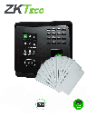 ZKTECO MB360IDP- Paquete de Control de Acceso y Asistencia MB360ID con 20 tarjetas de proximidad ID de 125Khz  IDCARDKR2K ZAS475002  